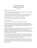 2017-04-07_Our Attitude at the End of the World_Hyun Shil Kang 2017-04-07_Our Attitude at the End of the World_Hyun Shil Kang