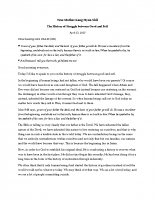 2017-04-13_The History of Struggle between Good _ Evil_Hyun Shil Kang 2017-04-13_The History of Struggle between Good _ Evil_Hyun Shil Kang