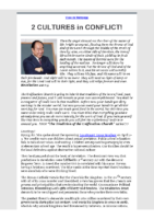 2021-02-22 2 CULTURES in CONFLICT