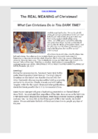 2021-12-21 Christmas Meaning Email