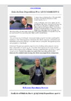 2021-08-09 Hak Ja Han Deposition Pt 2- LIVE NARRATIVE