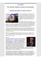 2022-01-03 The UN versus Christianity
