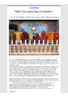 2022-01-31 55th True Gods Day Celebration