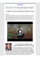 2022-07-09 Kim Jin-chun 1st Coming of the Only Begotten Daughter