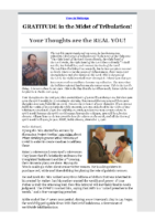 2023-01-31 GRATITUDE in the Midst of Tribulation