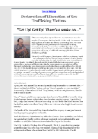 2023-06-22 Liberation of the Sex Trafficking Victims Declaration