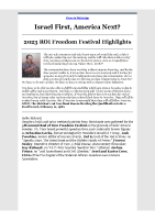 2023-10-10 ROI FF-Israel First America Next