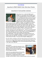 2024-11-04 Americas PROVIDENTIAL Election Choice